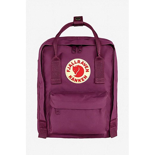 Fjallraven plecak kolor fioletowy mały gładki ze sklepu PRM w kategorii Plecaki - zdjęcie 170263933