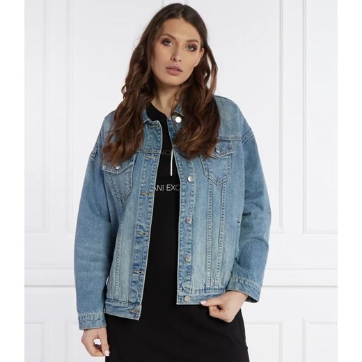 Armani Exchange Kurtka jeansowa | Regular Fit ze sklepu Gomez Fashion Store w kategorii Kurtki damskie - zdjęcie 170265094