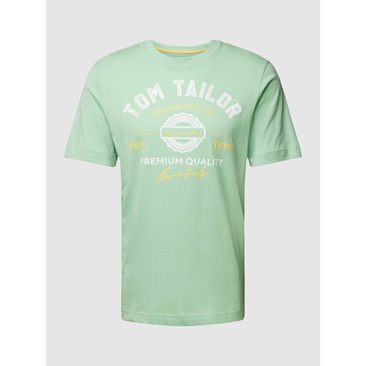 T-shirt z nadrukiem z logo Tom Tailor XXL Peek&Cloppenburg 