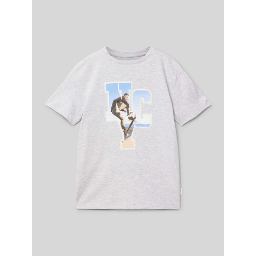 T-shirt z nadrukowanym motywem ze sklepu Peek&Cloppenburg  w kategorii T-shirty chłopięce - zdjęcie 170265353
