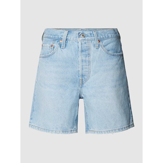 Szorty jeansowe z kieszeniami z tyłu ze sklepu Peek&Cloppenburg  w kategorii Szorty - zdjęcie 170265514
