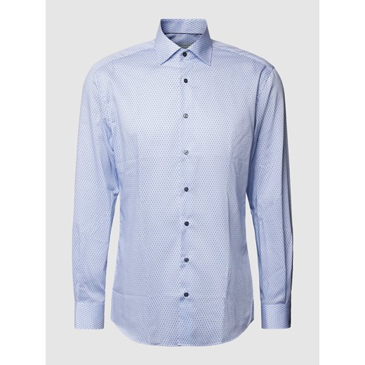 Koszula biznesowa o kroju modern fit ze wzorem na całej powierzchni model ‘Kent’ ze sklepu Peek&Cloppenburg  w kategorii Koszule męskie - zdjęcie 170265571
