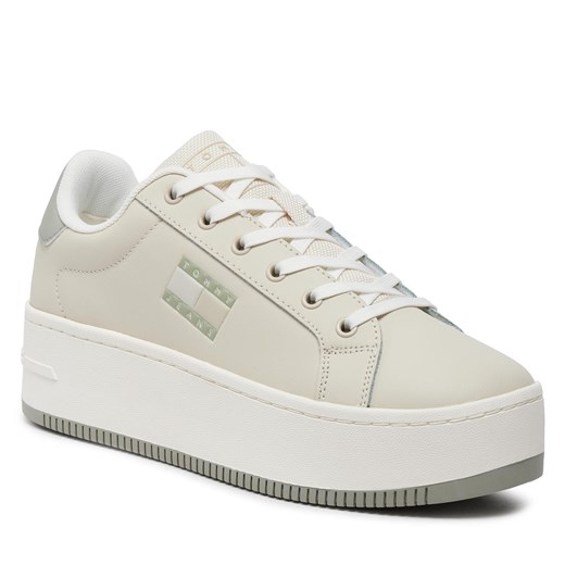 Sneakersy Tommy Jeans Tjw Flatform Ess EN0EN02518 Newsprint ACG Tommy Jeans 41 eobuwie.pl