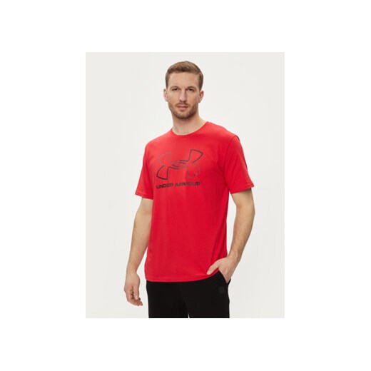 T-shirt męski czerwony Under Armour 