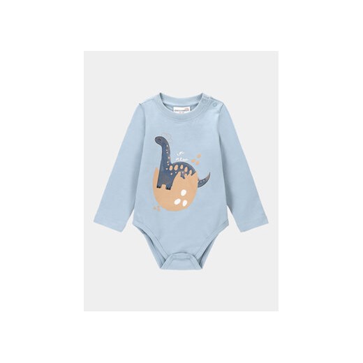Coccodrillo Body dziecięce WC4112101DEN Niebieski ze sklepu MODIVO w kategorii Body niemowlęce - zdjęcie 170270501