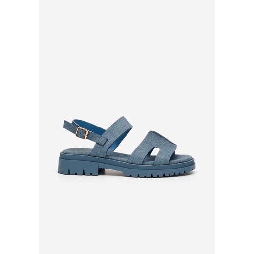 Niebieskie sandały damskie Auvia Zapatos 38 Zapatos