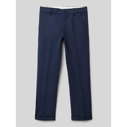 Spodnie z domieszką lnu ze sklepu Peek&Cloppenburg  w kategorii Spodnie chłopięce - zdjęcie 170273044