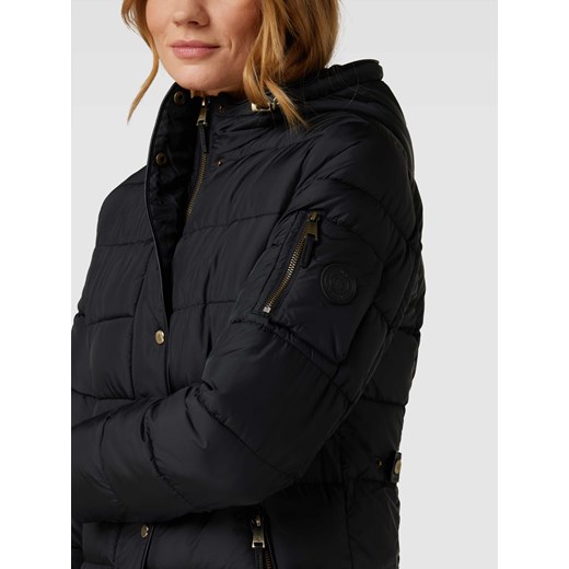 Płaszcz pikowany z kapturem model ‘HOOD LD COAT’ XL promocyjna cena Peek&Cloppenburg 