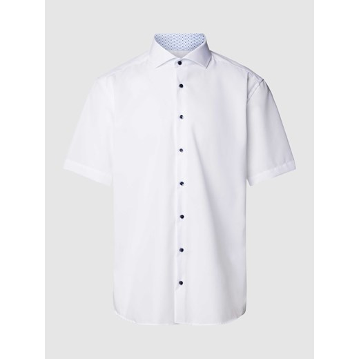 Koszula biznesowa o kroju modern fit w jednolitym kolorze Eterna 42 Peek&Cloppenburg 