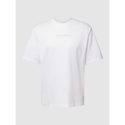 T-shirt z wyhaftowanym logo model ‘VICTORY’ Michael Kors M Peek&Cloppenburg 