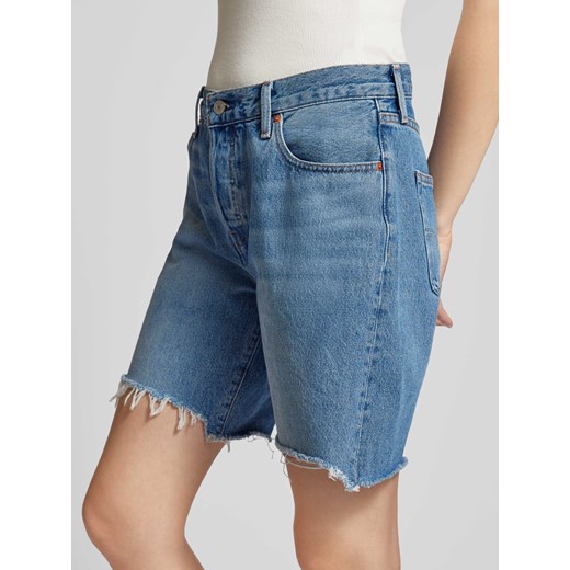 Szorty jeansowe o kroju regular fit z frędzlami model ‘501® 90S’ 25 Peek&Cloppenburg