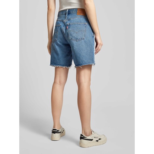 Szorty jeansowe o kroju regular fit z frędzlami model ‘501® 90S’ 29 Peek&Cloppenburg