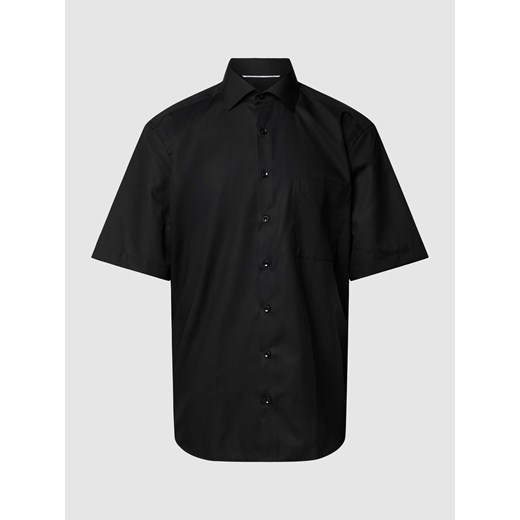 Koszula biznesowa o kroju comfort fit w jednolitym kolorze Eterna 44 Peek&Cloppenburg 