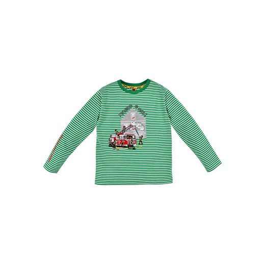 Bondi Koszulka &quot;Feuerwehr&quot; w kolorze zielonym ze sklepu Limango Polska w kategorii T-shirty chłopięce - zdjęcie 170274473