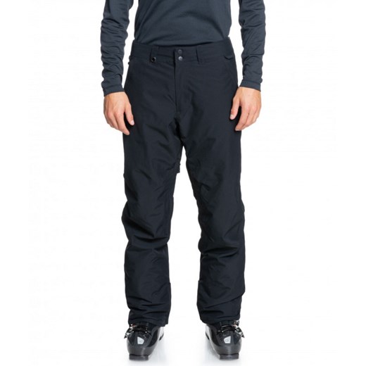 Męskie spodnie narciarskie QUIKSILVER Estate - czarne ze sklepu Sportstylestory.com w kategorii Spodnie męskie - zdjęcie 170276714