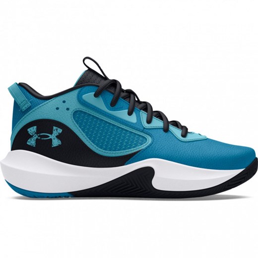 Buty do koszykówki uniseks Under Armour UA Lockdown 6 - niebieskie ze sklepu Sportstylestory.com w kategorii Buty sportowe męskie - zdjęcie 170278710