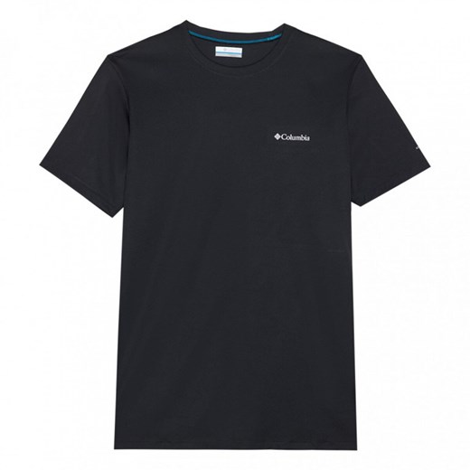 Męska koszulka termoaktywna Columbia Zero Rules - czarna ze sklepu Sportstylestory.com w kategorii T-shirty męskie - zdjęcie 170279423