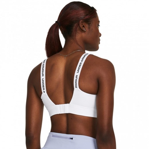 Biustonosz treningowy Under Armour UA Infinity High 2.0 Bra - biały ze sklepu Sportstylestory.com w kategorii Biustonosze - zdjęcie 170279592