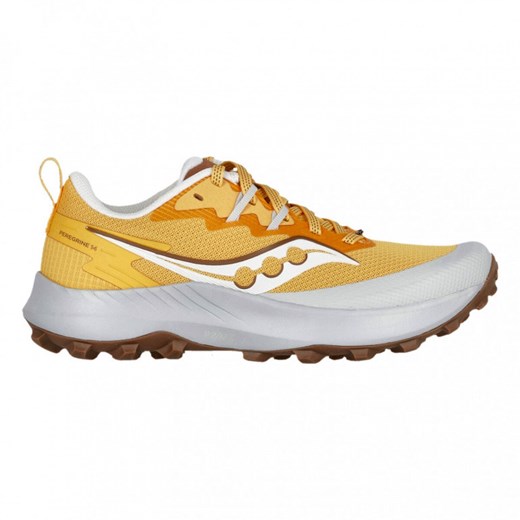 Damskie buty do biegania Saucony Peregrine 14 - pomarańczowe ze sklepu Sportstylestory.com w kategorii Buty sportowe damskie - zdjęcie 170280232
