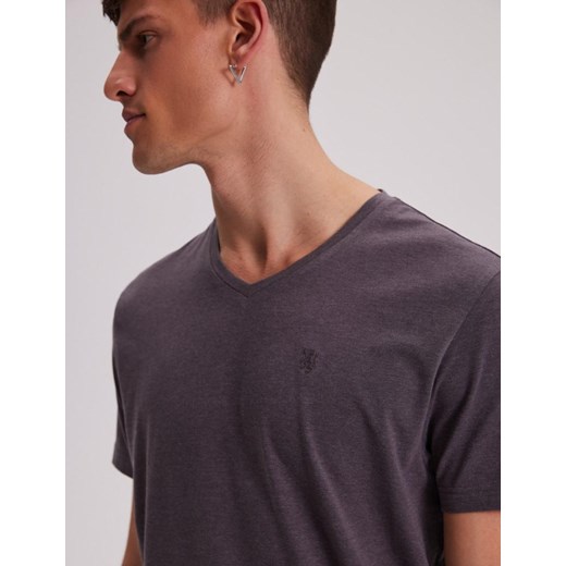 Koszulka V NECK Grafit Melanż M ze sklepu Diverse w kategorii T-shirty męskie - zdjęcie 170280843