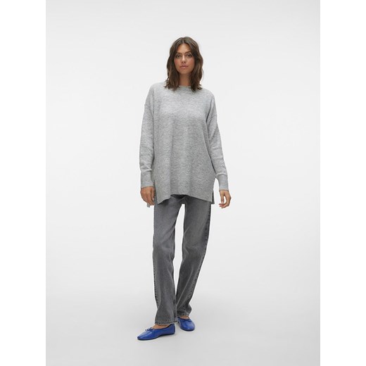 Vero Moda Sweter w kolorze jasnoszarym ze sklepu Limango Polska w kategorii Swetry damskie - zdjęcie 170281272