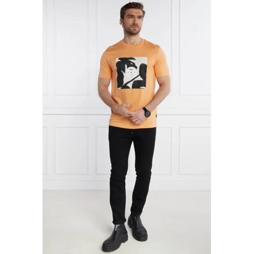 BOSS BLACK T-shirt TIburt 388 | Regular Fit L Gomez Fashion Store okazja