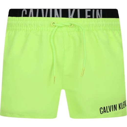 Kąpielówki chłopięce zielone Calvin Klein letnie 