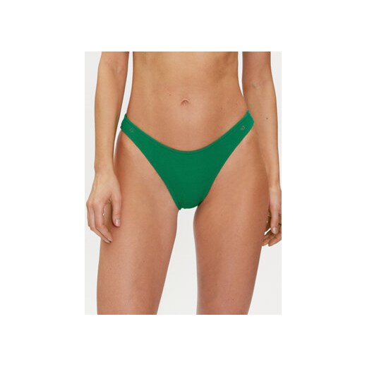 Banana Moon Dół od bikini Naida Scrunchy Zielony ze sklepu MODIVO w kategorii Stroje kąpielowe - zdjęcie 170282924