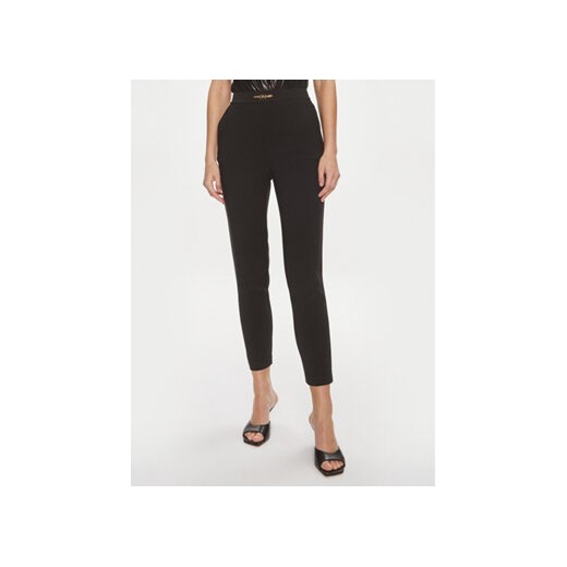 Elisabetta Franchi Spodnie materiałowe PA-027-41E2-V280 Czarny Regular Fit ze sklepu MODIVO w kategorii Spodnie damskie - zdjęcie 170283192