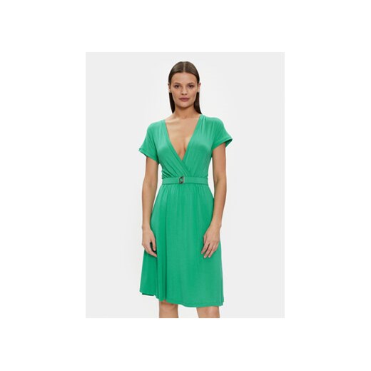 Liu Jo Sukienka codzienna VA4112 JS360 Zielony Regular Fit ze sklepu MODIVO w kategorii Sukienki - zdjęcie 170283400