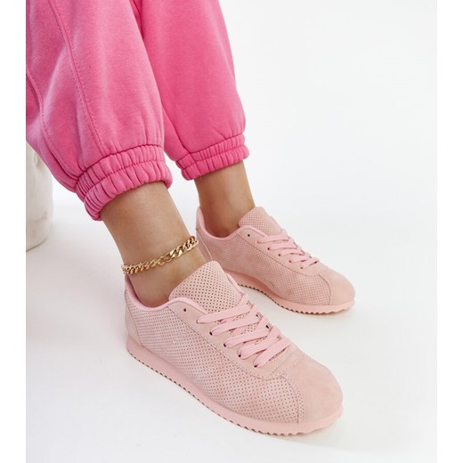 Różowe lekkie sneakersy Rashad ze sklepu gemre w kategorii Buty sportowe damskie - zdjęcie 170284064