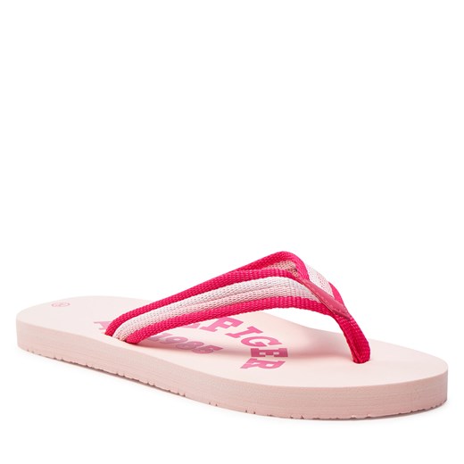 Klapki dziecięce Tommy Hilfiger w nadruki 
