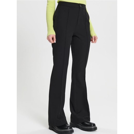 Sinsay - Spodnie flare - czarny ze sklepu Sinsay w kategorii Spodnie damskie - zdjęcie 170287080