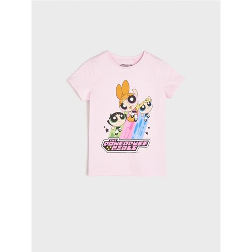 Sinsay - Koszulka Atomówki - różowy ze sklepu Sinsay w kategorii Bluzki dziewczęce - zdjęcie 170287094
