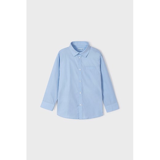 Koszula z długim rękawem Mayoral - niebieska ze sklepu 5.10.15 w kategorii Koszule chłopięce - zdjęcie 170287334