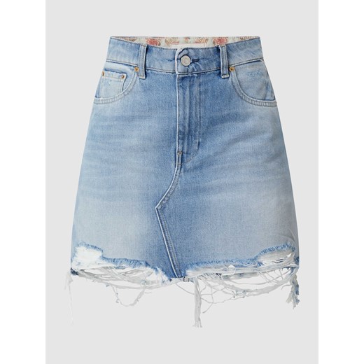 Spódnica mini z denimu ze sklepu Peek&Cloppenburg  w kategorii Spódnice - zdjęcie 170290142