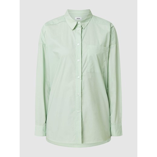 Bluzka koszulowa z bawełny ekologicznej model ‘Luccalis’ ze sklepu Peek&Cloppenburg  w kategorii Koszule damskie - zdjęcie 170290401