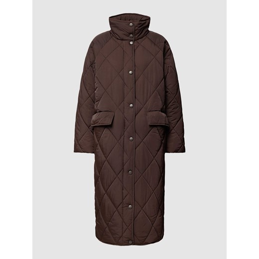 Płaszcz pikowany z kieszeniami z patką model ‘Lumus’ ze sklepu Peek&Cloppenburg  w kategorii Płaszcze damskie - zdjęcie 170290402