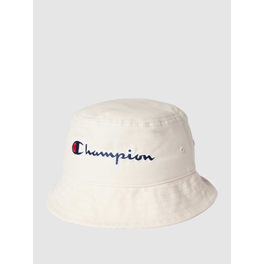 Czapka typu bucket hat z napisem z logo Champion L/XL okazja Peek&Cloppenburg 