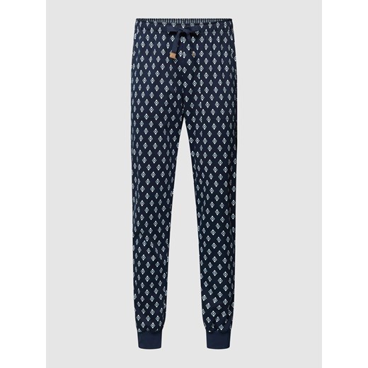 Spodnie od piżamy z wzorem na całej powierzchni ze sklepu Peek&Cloppenburg  w kategorii Piżamy męskie - zdjęcie 170291902