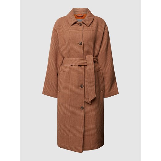 Płaszcz ze wzorem na całej powierzchni ze sklepu Peek&Cloppenburg  w kategorii Płaszcze damskie - zdjęcie 170292472