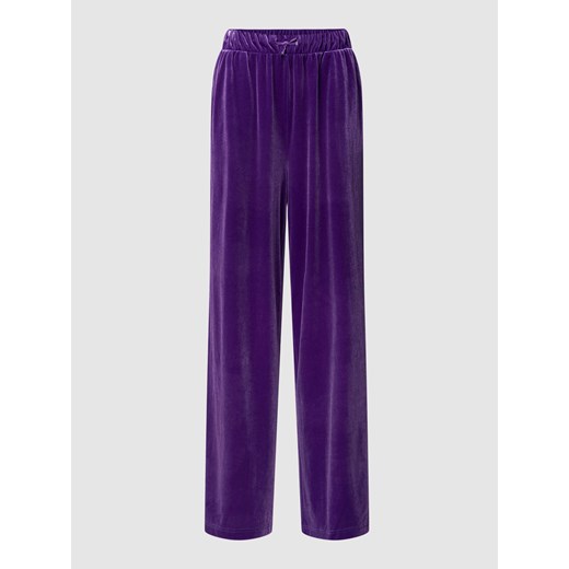 Spodnie z bocznymi wpuszczanymi kieszeniami ze sklepu Peek&Cloppenburg  w kategorii Spodnie damskie - zdjęcie 170293741