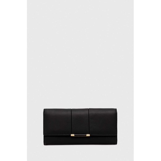 Answear Lab portfel damski kolor czarny ze sklepu ANSWEAR.com w kategorii Portfele damskie - zdjęcie 170299690