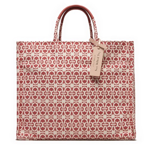 Torebka Coccinelle MBD Never Without Bag Monogram E1 MBD 18 01 01 Różowy ze sklepu eobuwie.pl w kategorii Torby Shopper bag - zdjęcie 170299861