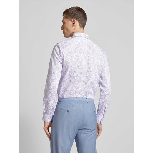 Koszula biznesowa o kroju slim fit ze wzorem paisley Eterna 42 Peek&Cloppenburg 