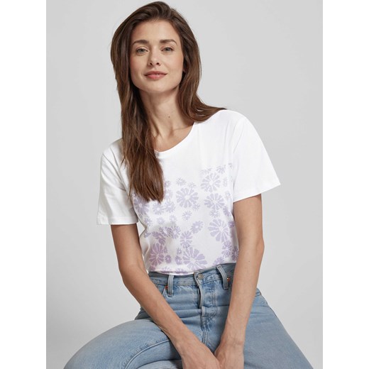 T-shirt z kwiatowym wzorem model ‘MAARLA FLOWER POWAA’ L Peek&Cloppenburg 