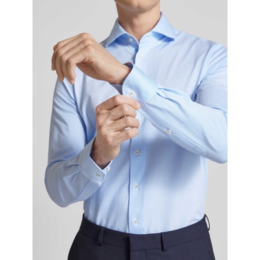 Koszula biznesowa o kroju slim fit z kołnierzykiem typu cutaway Profuomo 40 wyprzedaż Peek&Cloppenburg 