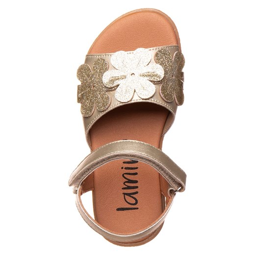 lamino Sandały w kolorze złotym Lamino 32 okazja Limango Polska
