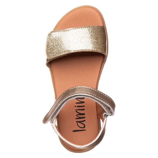 lamino Sandały w kolorze złotym Lamino 27 Limango Polska wyprzedaż
