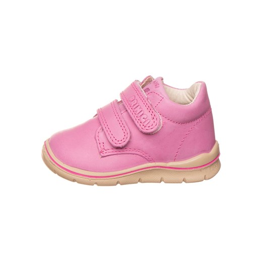Primigi Skórzane sneakersy w kolorze różowym ze sklepu Limango Polska w kategorii Buciki niemowlęce - zdjęcie 170303592